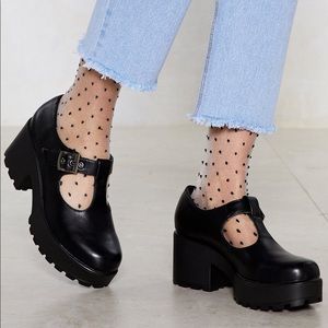 KOI Footwear Vegan Mary Jane Shoe (Nasty Gal)